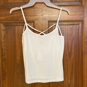 Women’s white cami